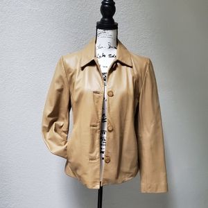 Sleek 100% Leather Jacket